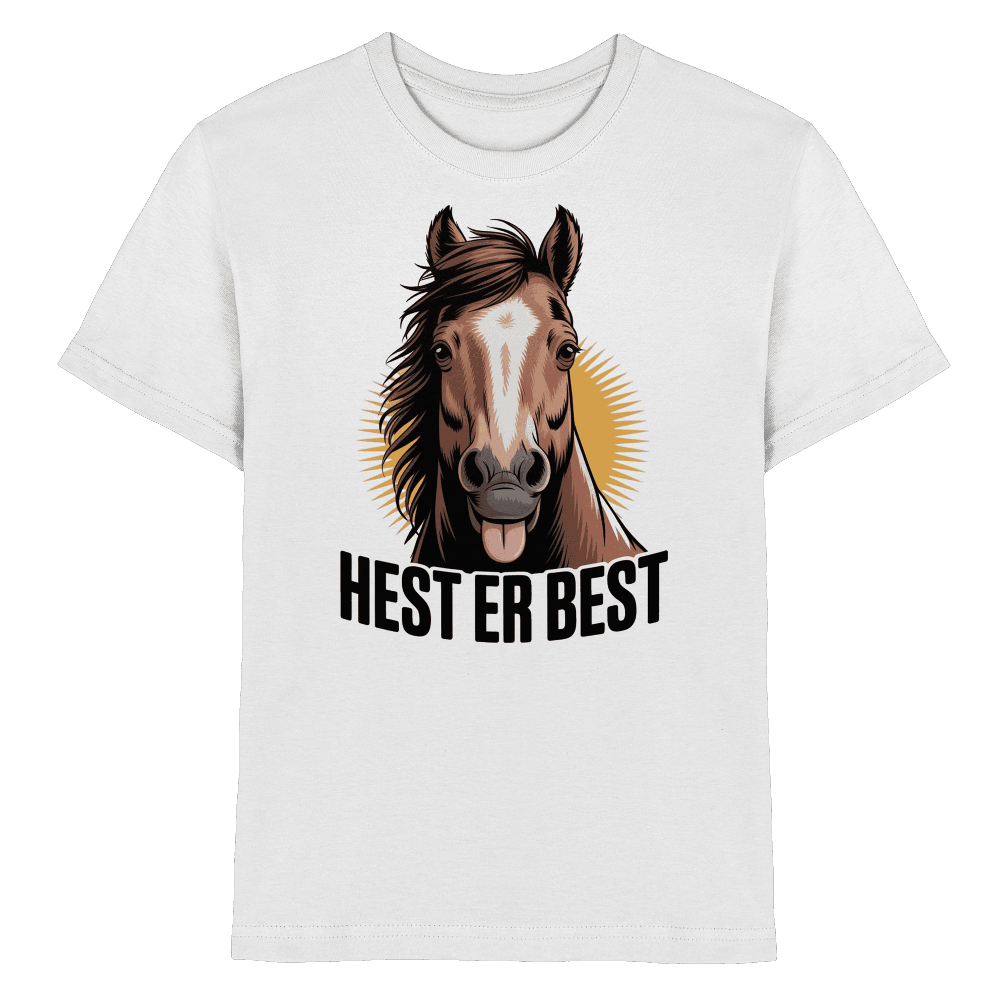hest er best - Premium skjorte for barn