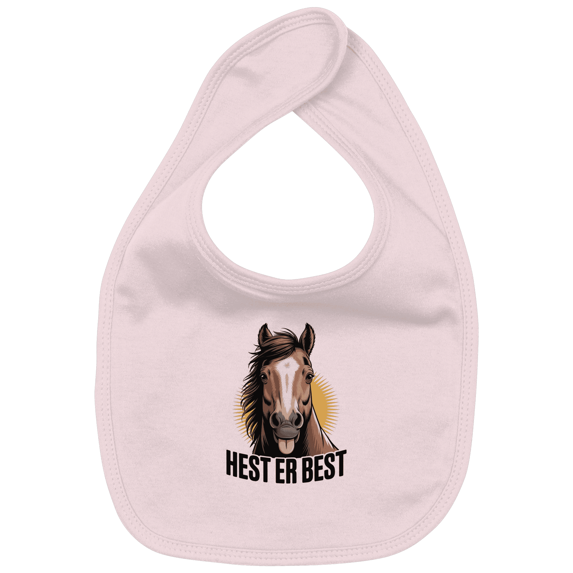 hest er best - Økologisk Baby-Lätzchen