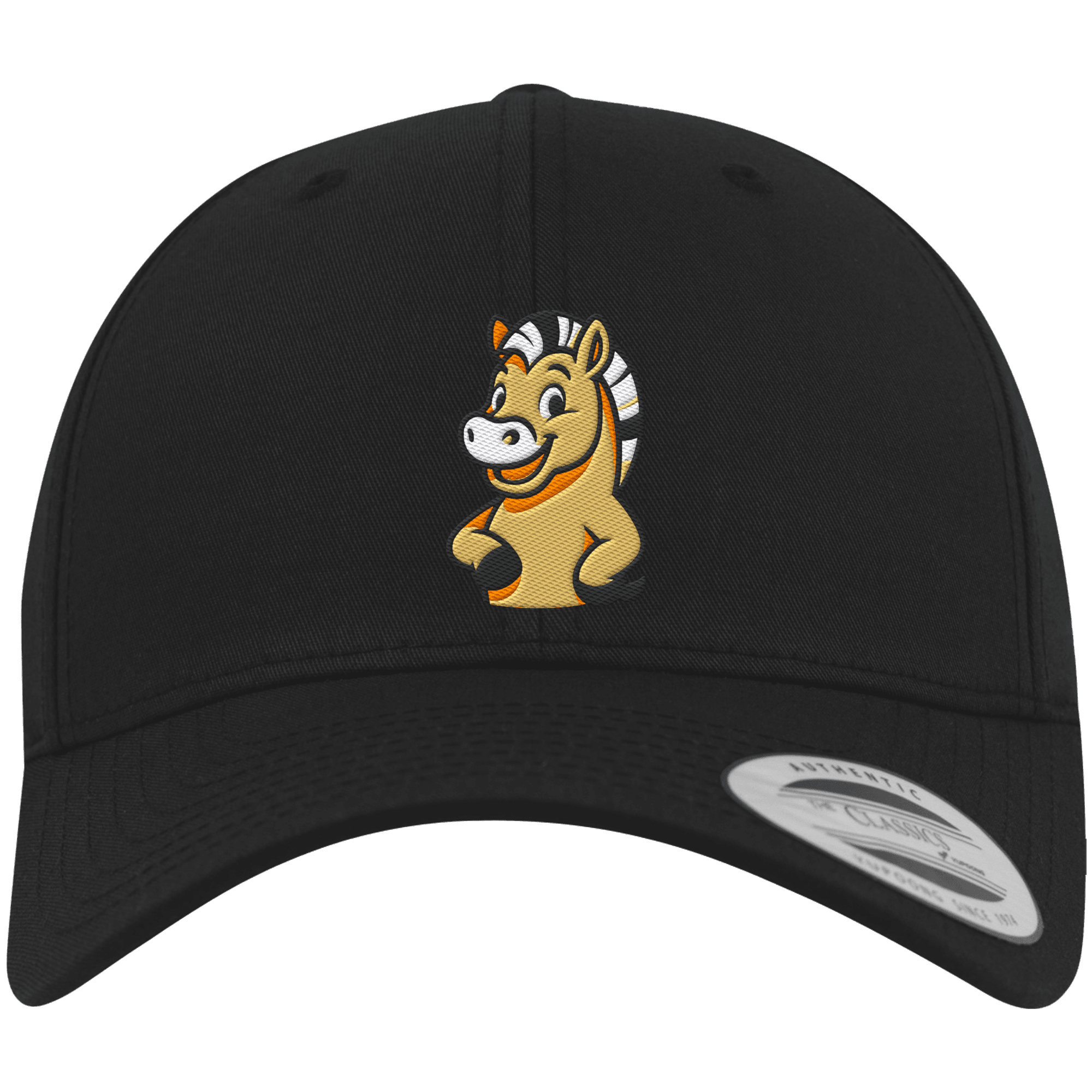 Smilende fjording - Premium baseballcaps