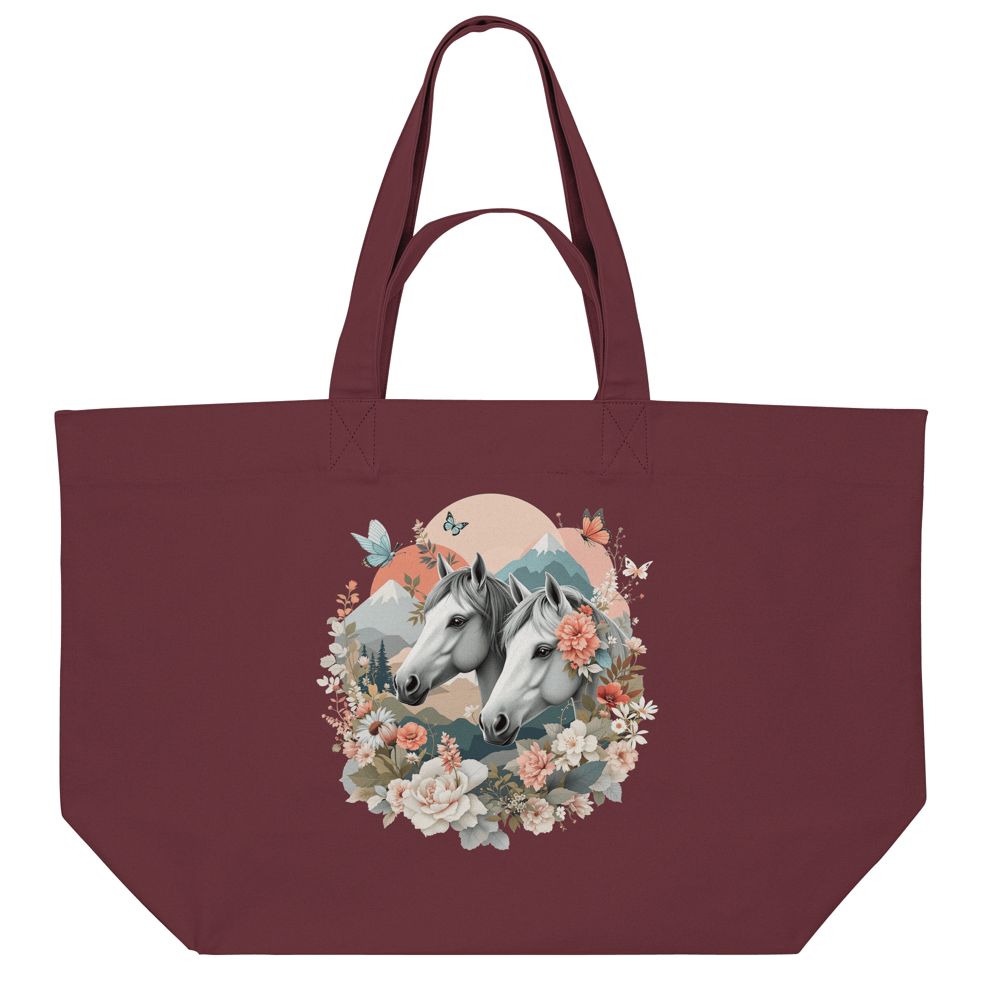 drømmende hest - Økologisk handlepose